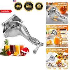 Juicer Lemon Squeezer Manual Fruit Extractor Citrus Press with Large Capacity