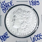 1885 MORGAN SILVER DOLLAR AUTHENTIC HI GRADE U.S MINT COIN FREE SHIPPING 6055