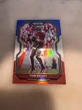 2020 Panini Prizm - Tom Brady #255 Red White & Blue Prizm