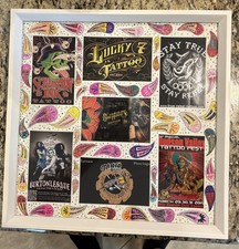 Framed Tattoo Art Cards