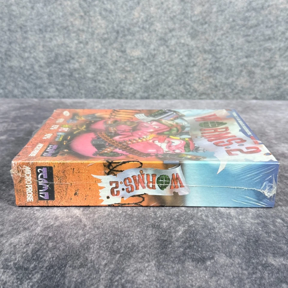 Worms 2 PC CD-Rom Game - NEW Sealed ✔️ Original Big Box 1997 Rare Team 17 - Image 4 of 4