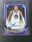 2025-26 Bowman Chrome Rookie AUTO Will Richard /250 Purple