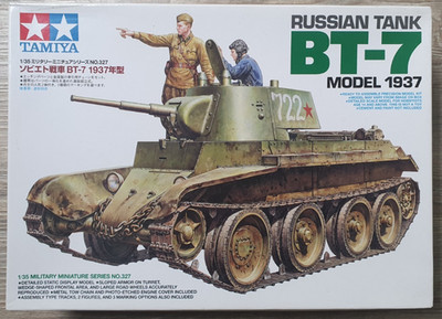 Tamiya 35327 Russian Tank BT-7 Model 1937, 1:35, ungebaut