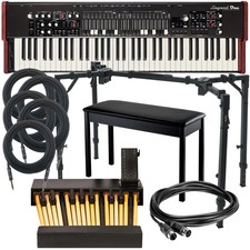 Viscount Legend One 73 Stage Keyboard PEDAL ESSENTIALS BUNDLE