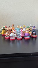Super Mario Series amiibo Loose Cat Mario and Cat Peach boxed