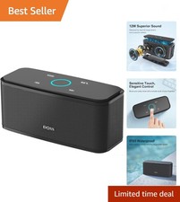 SoundBox Touch Wireless Bluetooth Speaker-12W HD Sound with Rich Bass, Waterp...