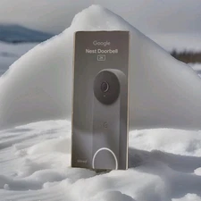 *NEW* Google Nest Doorbell Smart 2K GA09968-US Wired 3rd Gen Gemini Hazel SEALED