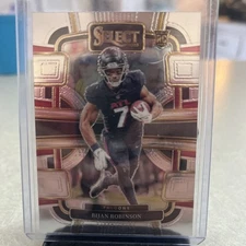 🏈 BIJAN ROBINSON ROOKIE CARD 2023 Panini Select Concourse #4 Falcons