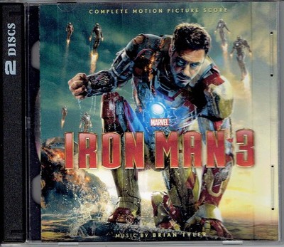 Iron Man 3 Complete Score 2 CD - Extremely Rare Limited Edition - Brian Tyler