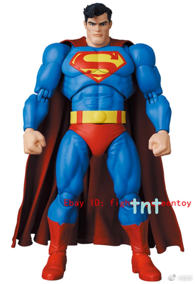 EN STOCK Medicom Toy MAFEX Superman Hush 16 cm Figura de Acción Modelo Reedición Foto 3 de 4