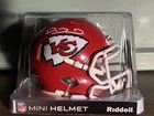 Patrick Mahomes II Signed Kansas City Chiefs Riddell Mini Helmet BAS Auth