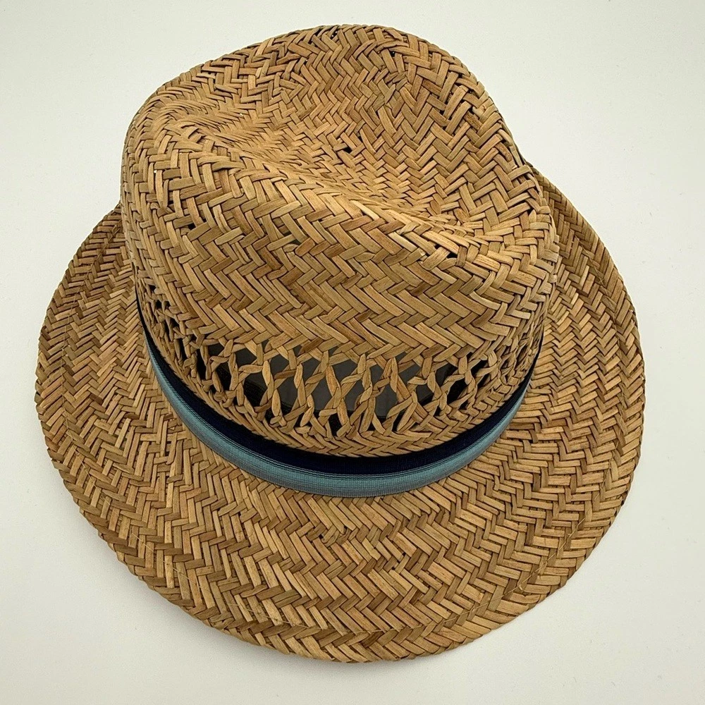 San Diego Hat Company - Straw Hat w/Geen Camo Detail - Men\'s/Unisex - SMALL Best Sellers - Men – San Diego Hat Company main image 4