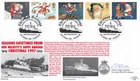 Father Christmas SIGNED GB Royal Naval FDC HMS Endurance 1997 119 of 125 (92533)