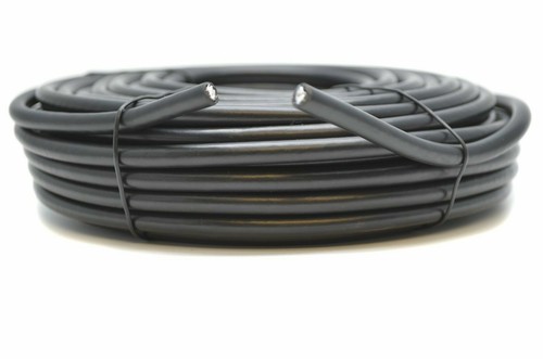 Cable coaxial aéreo 30 m negro RG6 satélite Freesat TV digital cable coaxial 75 ohmios - Imagen 6 de 6