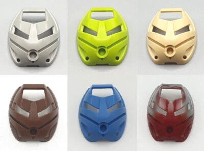 ✔️ LEGO Bionicle Kanohi Mask Ruru (Turaga) 32567 Lime blue gray brown tan red✔️ - Bild 1 von 4
