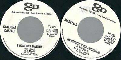 Cat. Caselli / Marcella B. - It's Sunday Morning // A Smile And Then Forgive Me