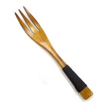 JapanBargain Brand Japanese Chinese Wooden Dinner Snack Fork New
