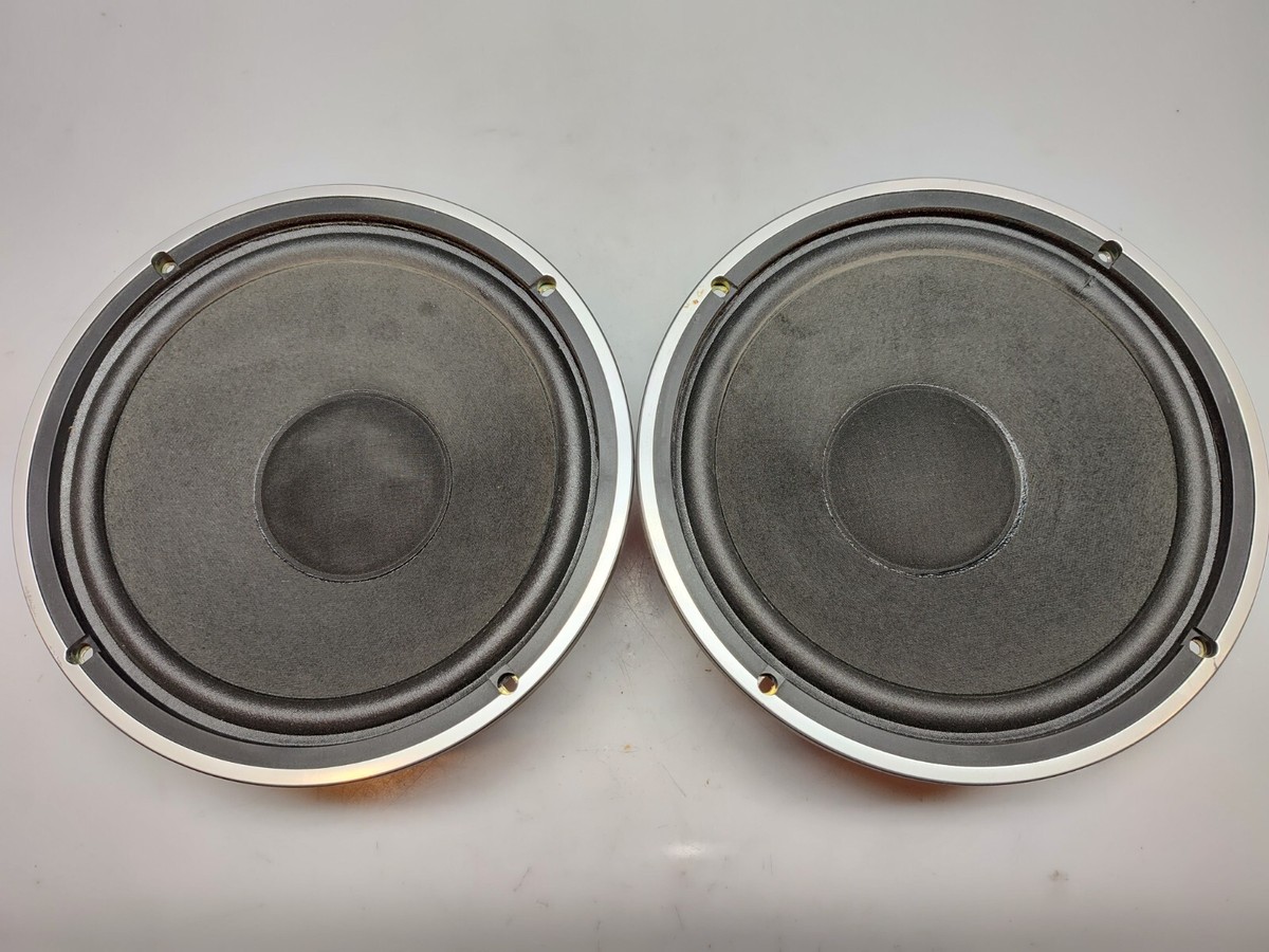 Pair of Fisher SR-311 10'' SC80676AX Woofer Speaker Vintage Japan
