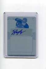 2022 Leaf Perfect Game Cyan Printing Plate Autographs TJ Pompey Auto 1/1