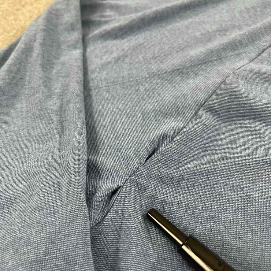 CUFFYS Cape Cod Pullover Men Extra Large Blue 1/4… - image 9