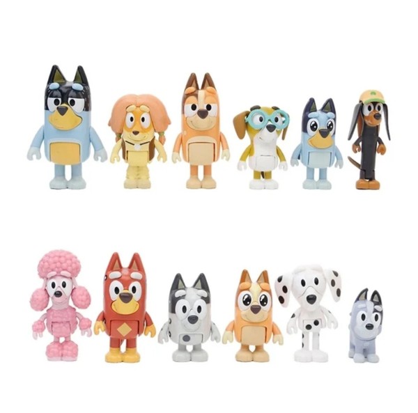 Bliey, 12 Figuras Articuladas