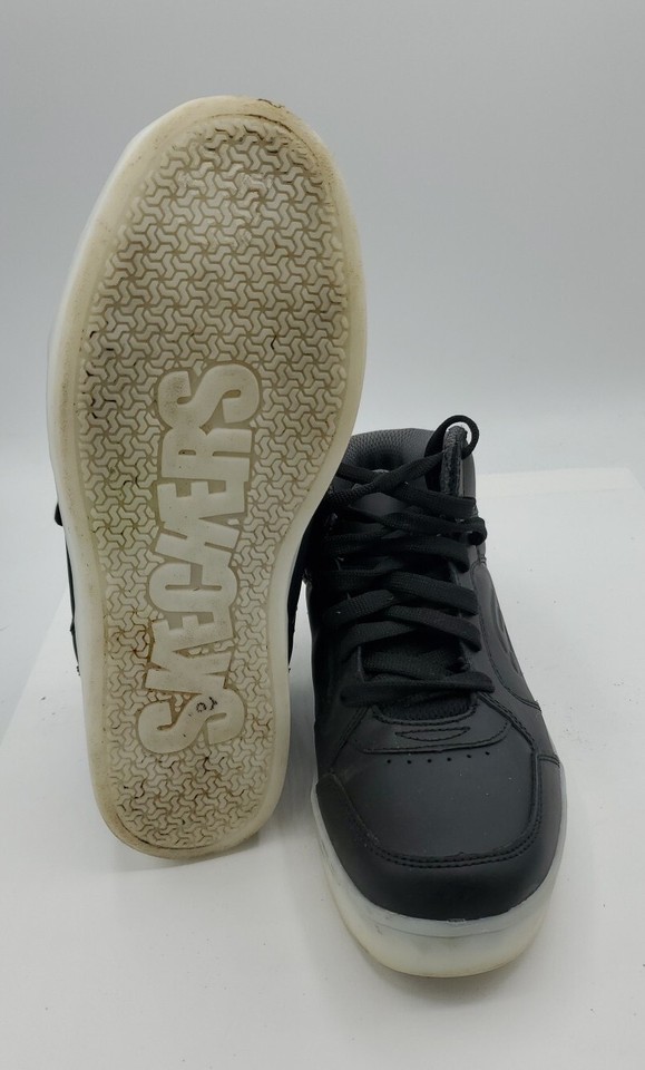 Skechers Unisex Kids Energy Lights 2.0 Black High Tops Size 5 eBay