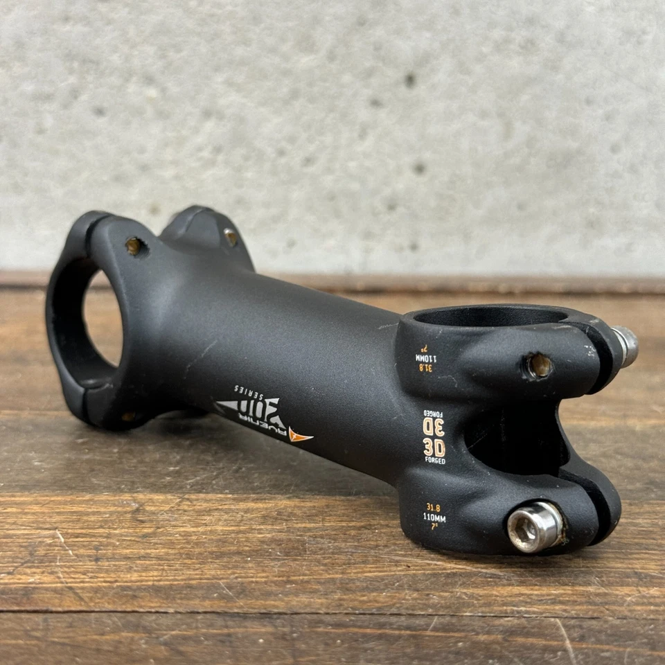 Vástago 3D vintage Avenir serie 200 sin rosca 1 1/8" 31,8 abrazadera 110 7 grados forjado Foto 3 de 4