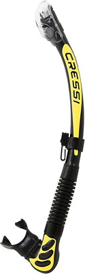Cressi Alpha Ultra Dry Schnorchel, ABC in verschiedenen Farben