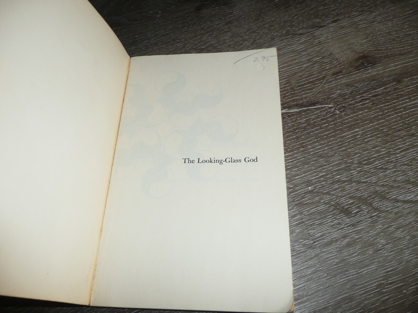 The looking-glass God: Shinto, Yin-yang, and a cosmology for today Vintage 1972