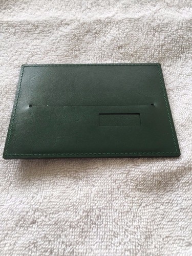 100% ORIGINAL ROLEX GREEN LEATHER CARD & CALENDAR HOLDER 4119209.34 EXC COND - Picture 2 of 2