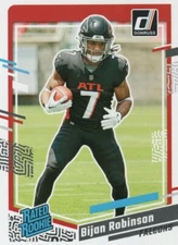 BIJAN ROBINSON 2023 DONRUSS RATED ROOKIE RC ATLANTA FALCONS $1.99 ROOM