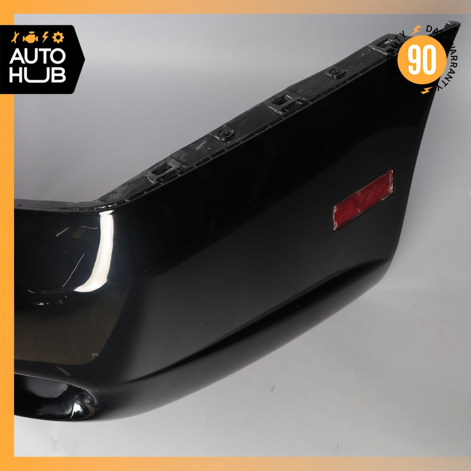 02-04 Maserati Coupe 4200 M138 GT Rear Bumper Cover Assembly Black OEM