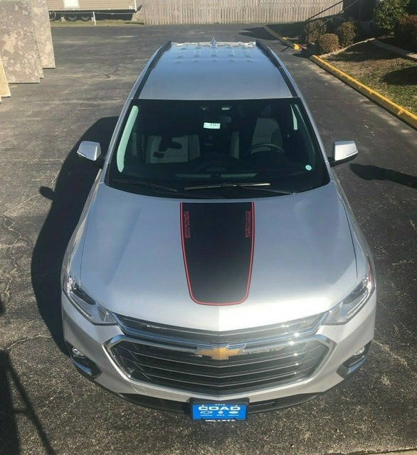 20152021 CHEVROLET TRAVERSE REDLINE VINYL KIT HOOD DECAL STICKER