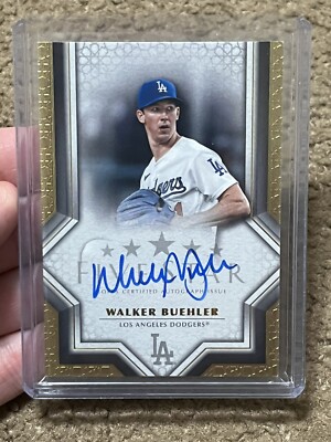 2023 TOPPS FIVE STAR WALKER BUEHLER AUTO - LOS ANGELES DODGERS | eBay
