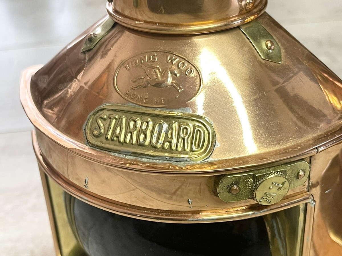 【美品】オール真鍮製　NAVIGATOR'S LANTERN ヴィンテージ 美品】オール真鍮製 NAVIGATOR'S LANTERN ヴィンテージ （ライフ