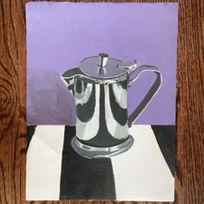 Original Still Life Painting: Acrylic on canvas paper 12"x16"