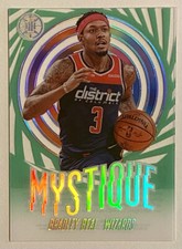 2019-20 Illusions Bradley Beal Green Emerald Mystique Acetate Insert SP Wizards