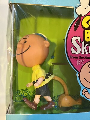 CHARLIE BROWN Skediddler 未使用品 デッドストック品 1968 Mattel - Charlie Brown Skediddler - NIB New - Peanuts Cartoon