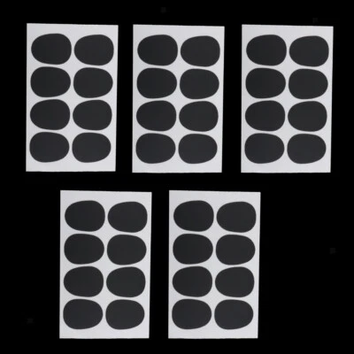 40 Pieces Alto/Tenor Sax Mouthpiece Pad Sax Pads for Saxophone Accessory