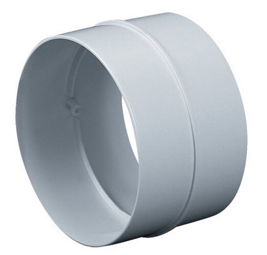 Duct Pipe Connector 150mm With Non Return Valve / Back Draught Shutter Damper - Foto 11