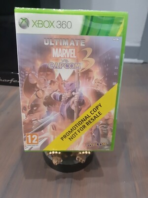 PAL Ultimate Marvel VS Capcom 3 XBOX 360 Promotional Edition PROMO NEW & SEALED 
