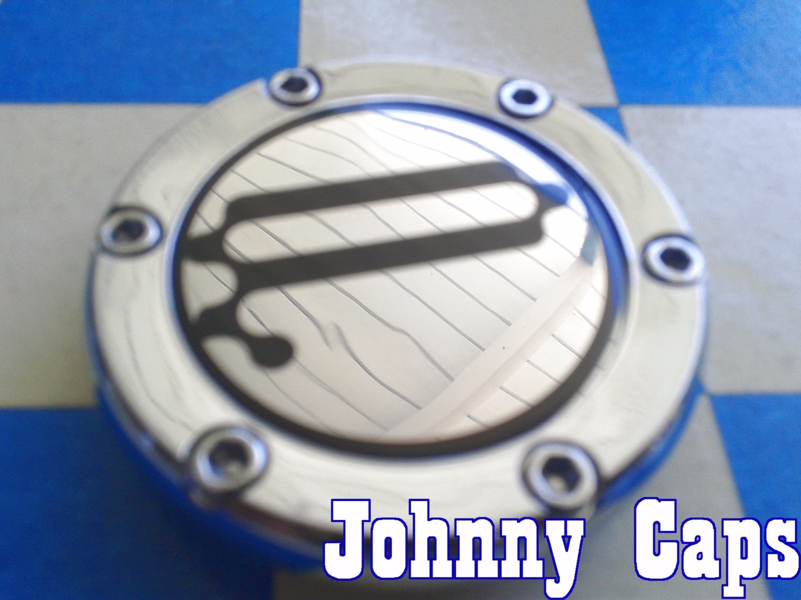 ZEN RACING UNKNOWN Wheels [53] Chrome Center Caps C008 Custom Wheel