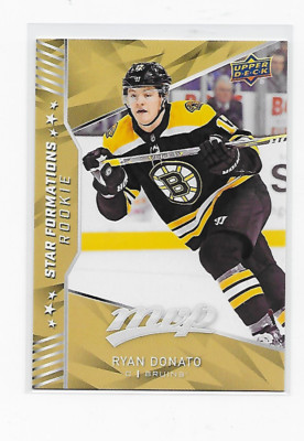 RYAN DONATO 2018-19 UD MVP #SF-3 STAR FORMATIONS ROOKIE HOT BRUINS RARE