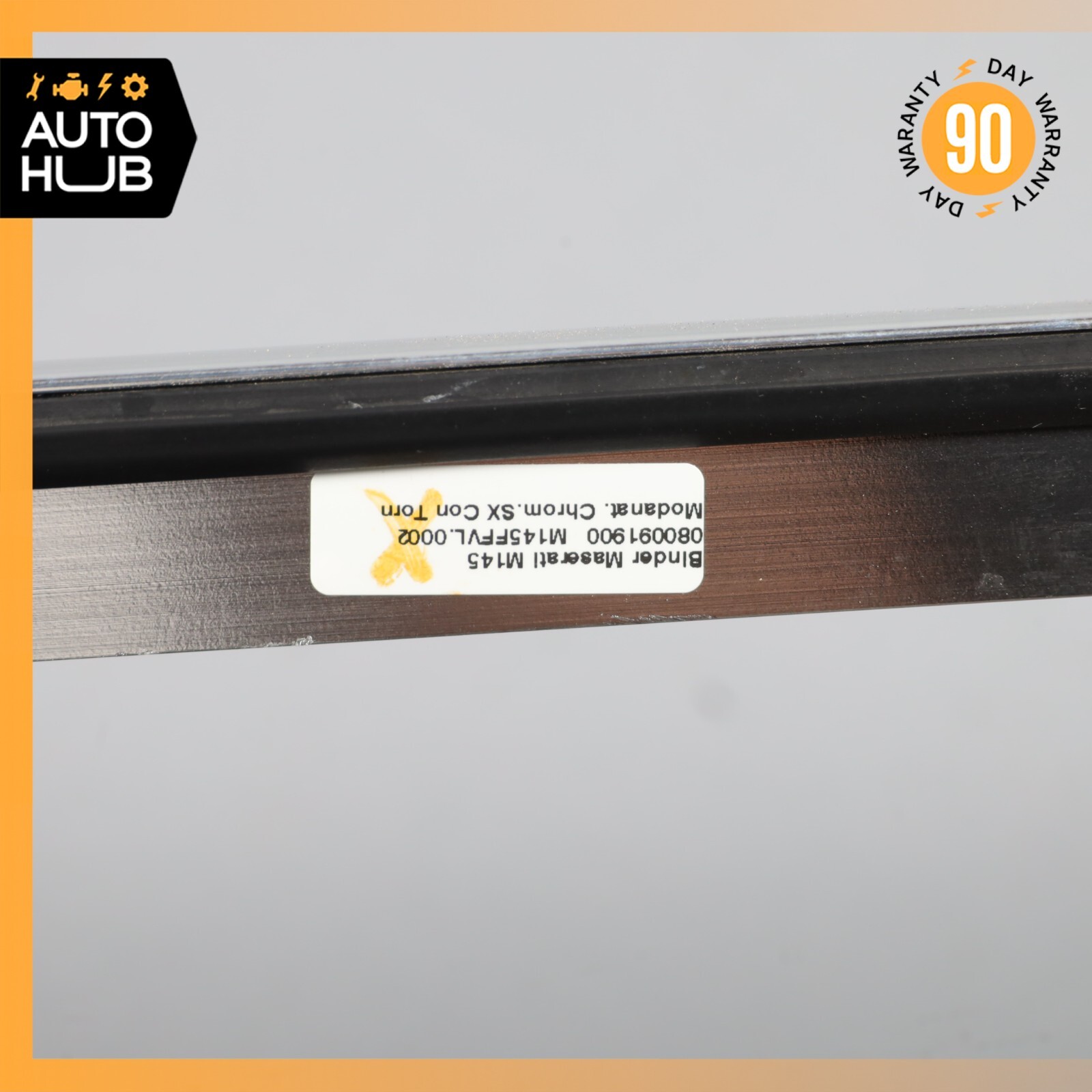 08-19 Maserati GranTurismo M145 Exterior Door Upper Molding Trim Left Side OEM