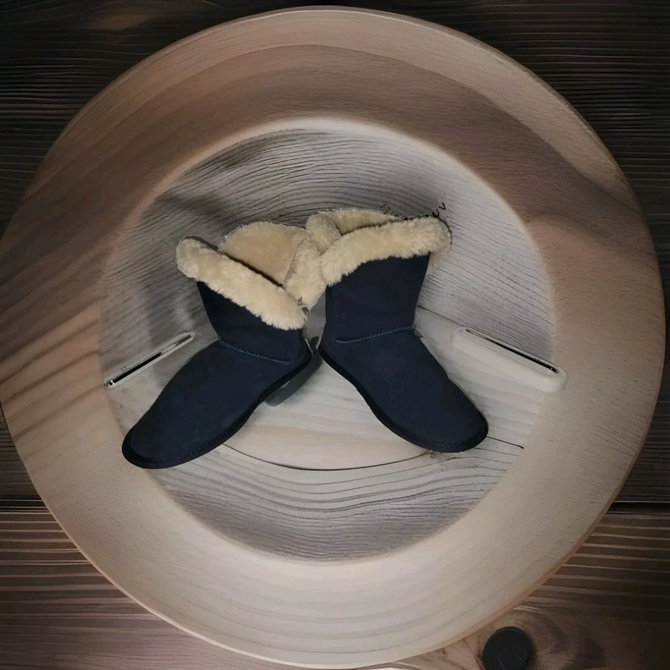 Style & Co. женщин крошечный 2 кожаный закрытый носок середины икры холодный, темно-синий, размер 8,5 - Изображение 3 из 4