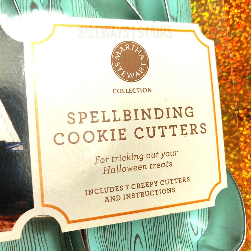 2007 MARTHA STEWART HALLOWEEN COOKIE CUTTERS Macy's coffin