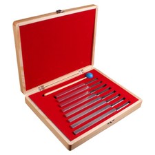 8pcs Aluminum Tuning Fork Set International Standard Teaching Tuner 256-512HZ Y