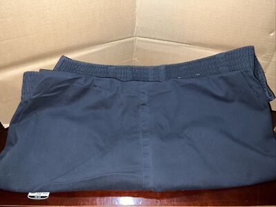 Harbor Bay Big & Tall Men s Navy Blue Pants 7xl 30 Factory Hemmed To 25 L