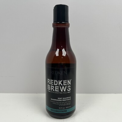 Redken Brews Mint Shampoo 10 fl oz New