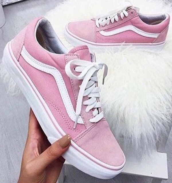 vans old skool skate shoe zephyr pink